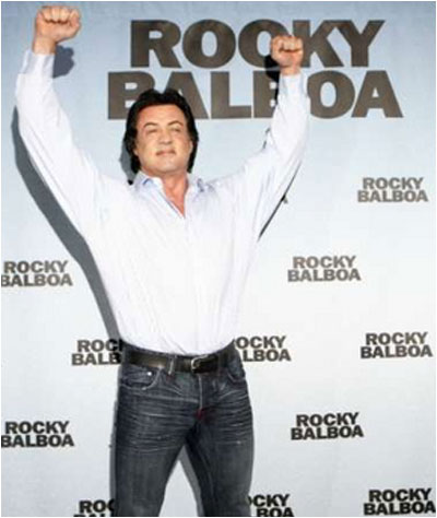 Rocky Balboa Pose
