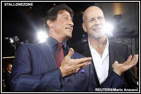 Cast member Bruce Willis (R) Cast member Bruce Willis (R)